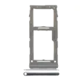 Single Sim Card Tray Compatible For Samsung Galaxy A71 5G (A716 / 2020) (Prism Cube Silver)